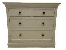 Willis & Gambier white painted chest