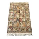 Turkish Keyseri beige ground rug