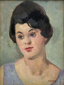 Philip Naviasky (Northern British 1894-1983): Portrait of a Young Woman
