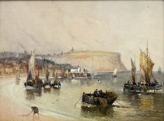 Walter Linsley Meegan (British c1860-1944): Scarborough South Bay