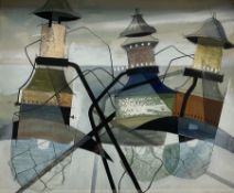 Gerald Parkinson (Northern British 1926-): Coastal Abstract