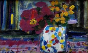 James Bartholomew RSMA (British 1970-): Flowers in a Vase