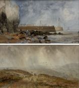 George Weatherill (British 1810-1890): 'On the Moor' & 'On the Coast'