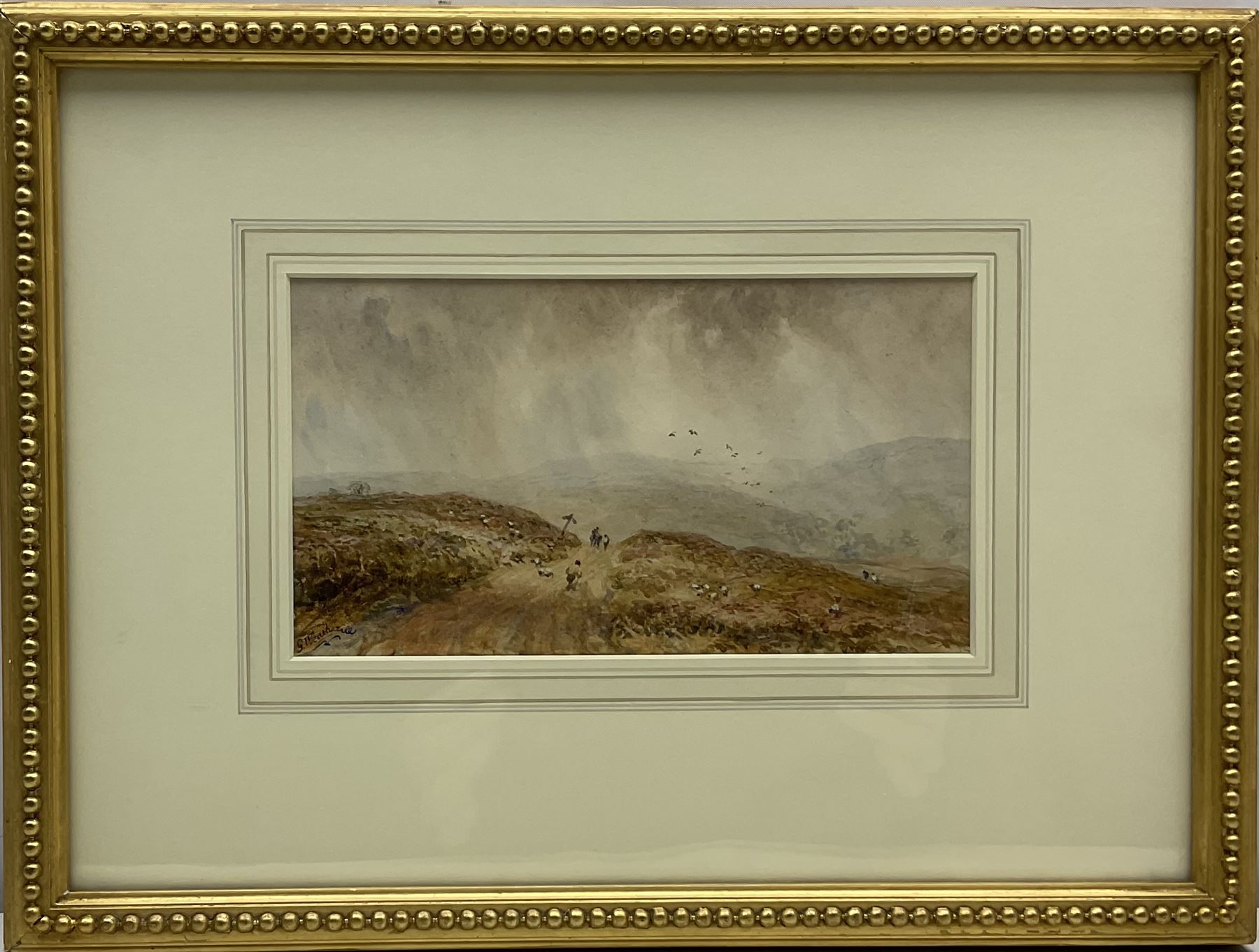 George Weatherill (British 1810-1890): 'On the Moor' & 'On the Coast' - Image 3 of 9