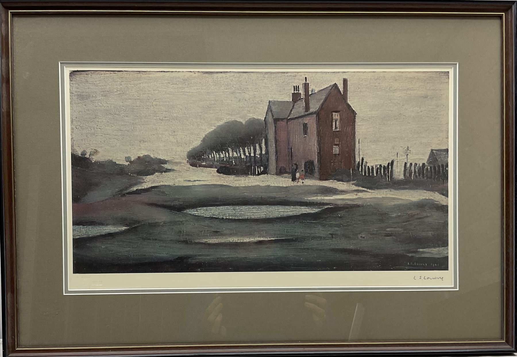 Laurence Stephen Lowry RBA RA (British 1887-1976). 'The Lonely House' - Image 2 of 4