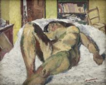 Ronald Allan (British 1900-1966): Female Nude Sleeping
