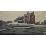 Laurence Stephen Lowry RBA RA (British 1887-1976). 'The Lonely House'