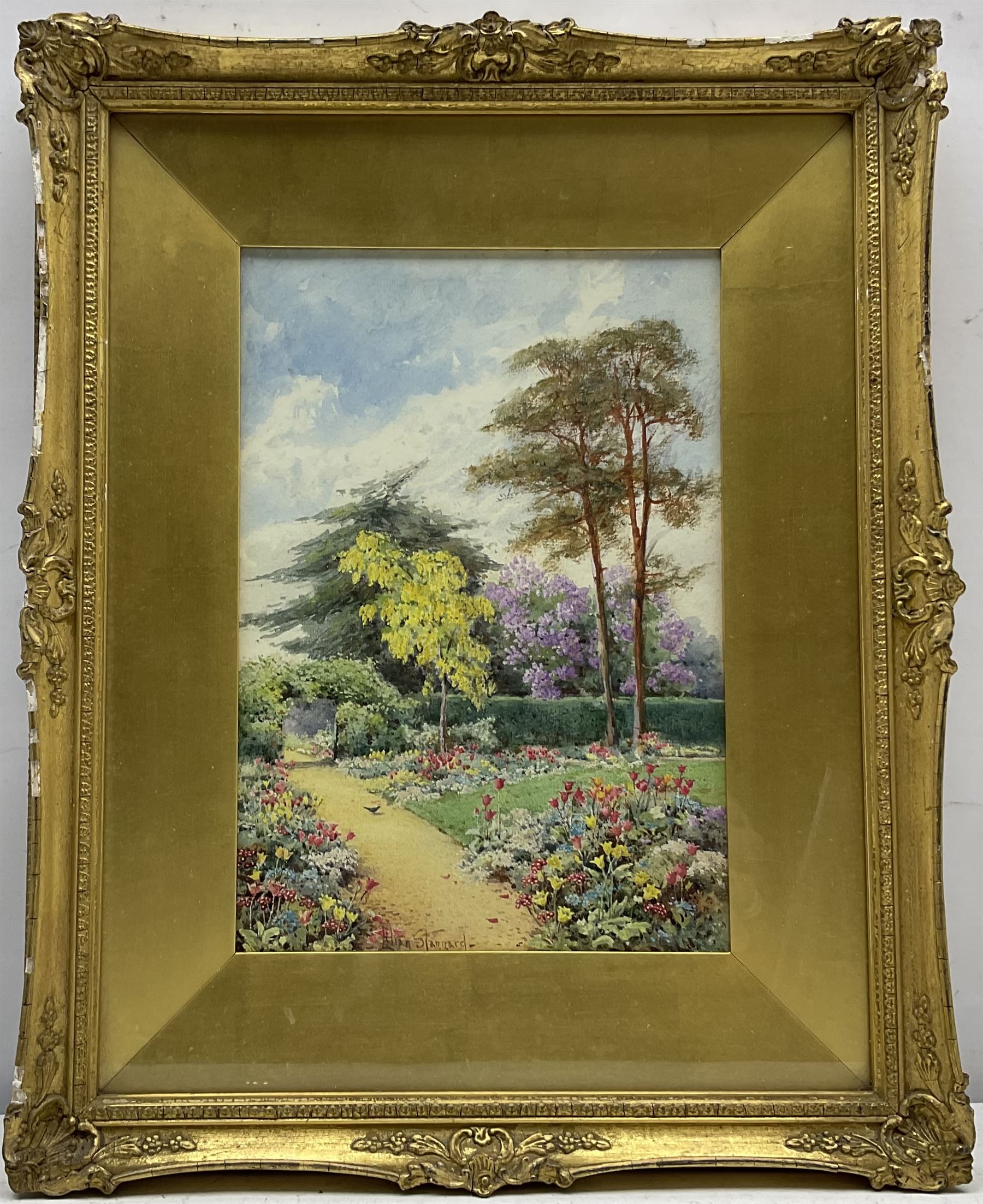 Lilian Stannard (British 1877-1944): Country Garden Pathways - Image 8 of 9