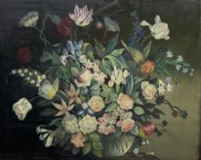 Dutch School (18th/19th century): Still Life of Flowers in a Vase