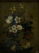 Dutch School (Early 20th century): Still Life of Flowers in an Urn