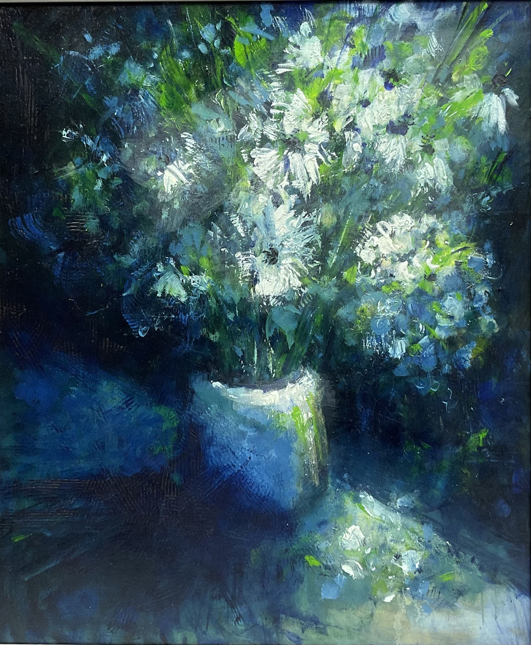 Shannon Morgan (USA 1966-): 'Flowers in Moonlight'