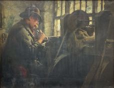 Albert George Stevens (Staithes Group 1863-1925): The Jet Worker