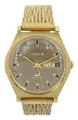 Bulova Sea King gentleman's automatic gold-plated wristwatch