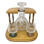 Stuart Crystal decanter and stopper