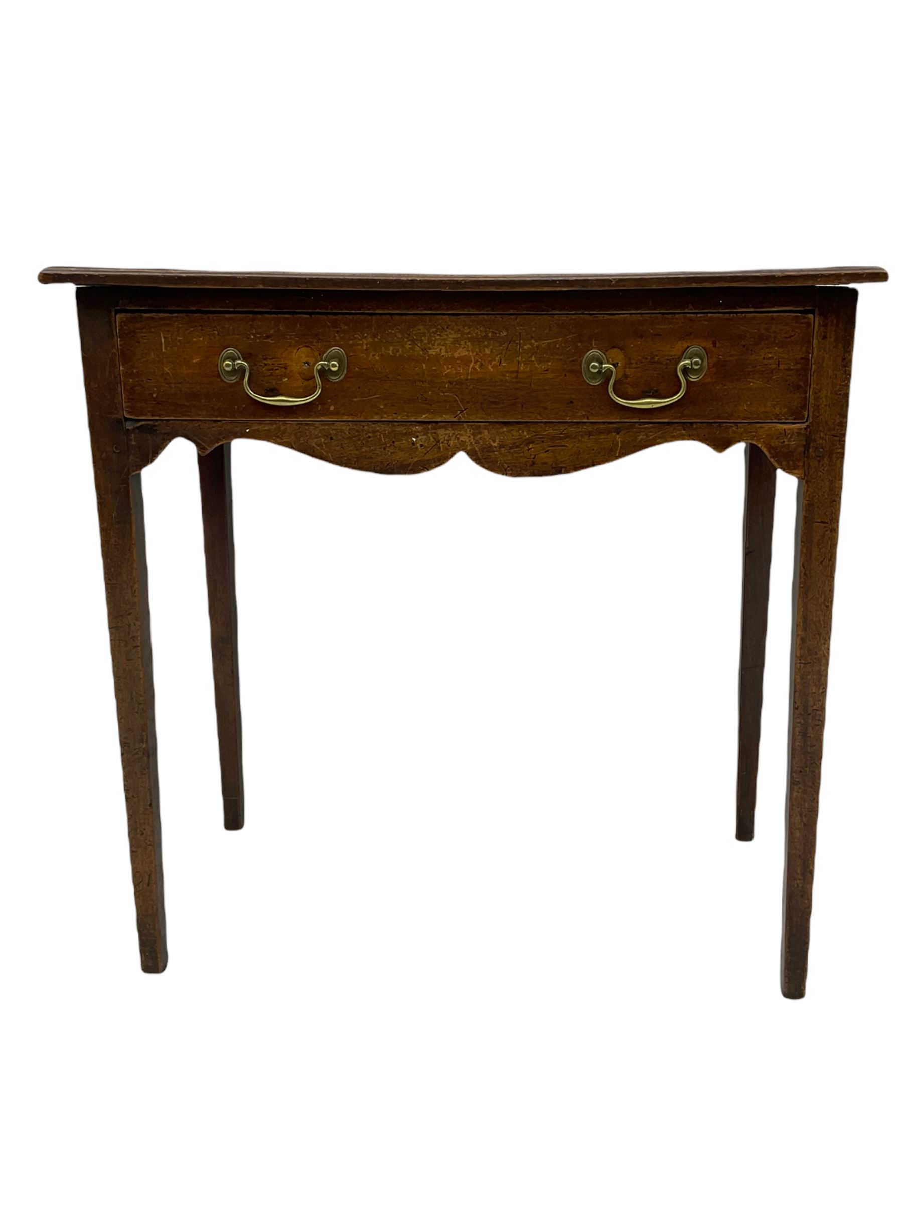 George III mahogany side table - Image 4 of 13