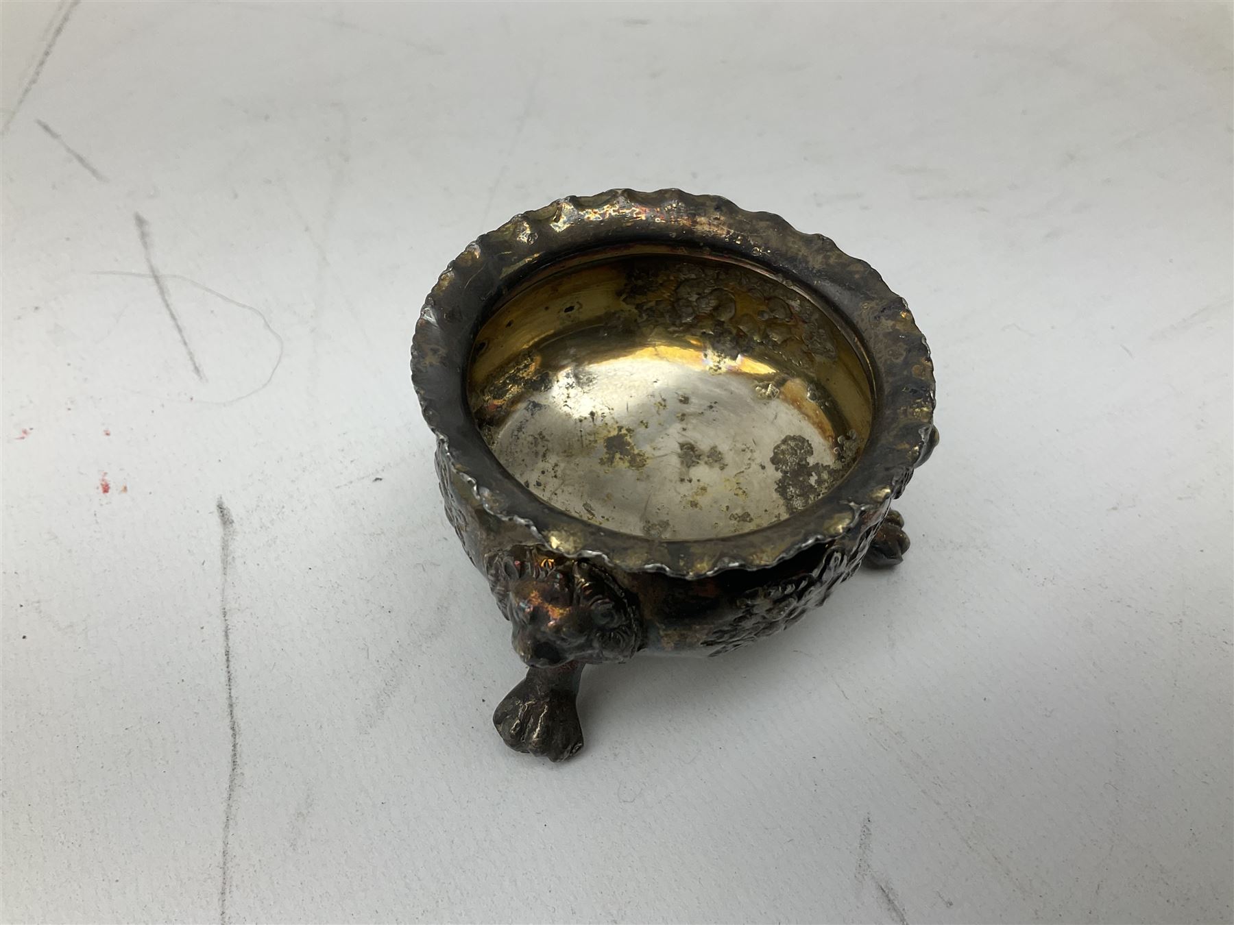 Silver mounted capstan inkwell - Image 10 of 12