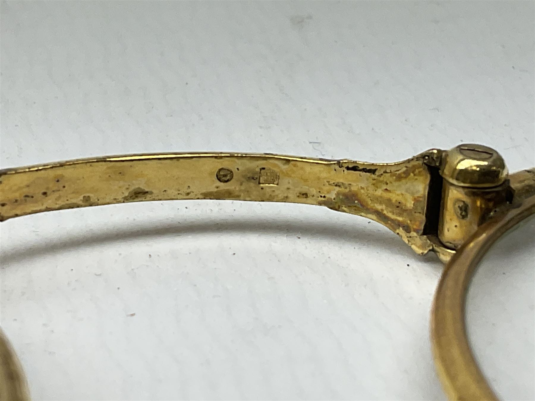 Victorian gold plated lorgnette glasses - Image 6 of 9