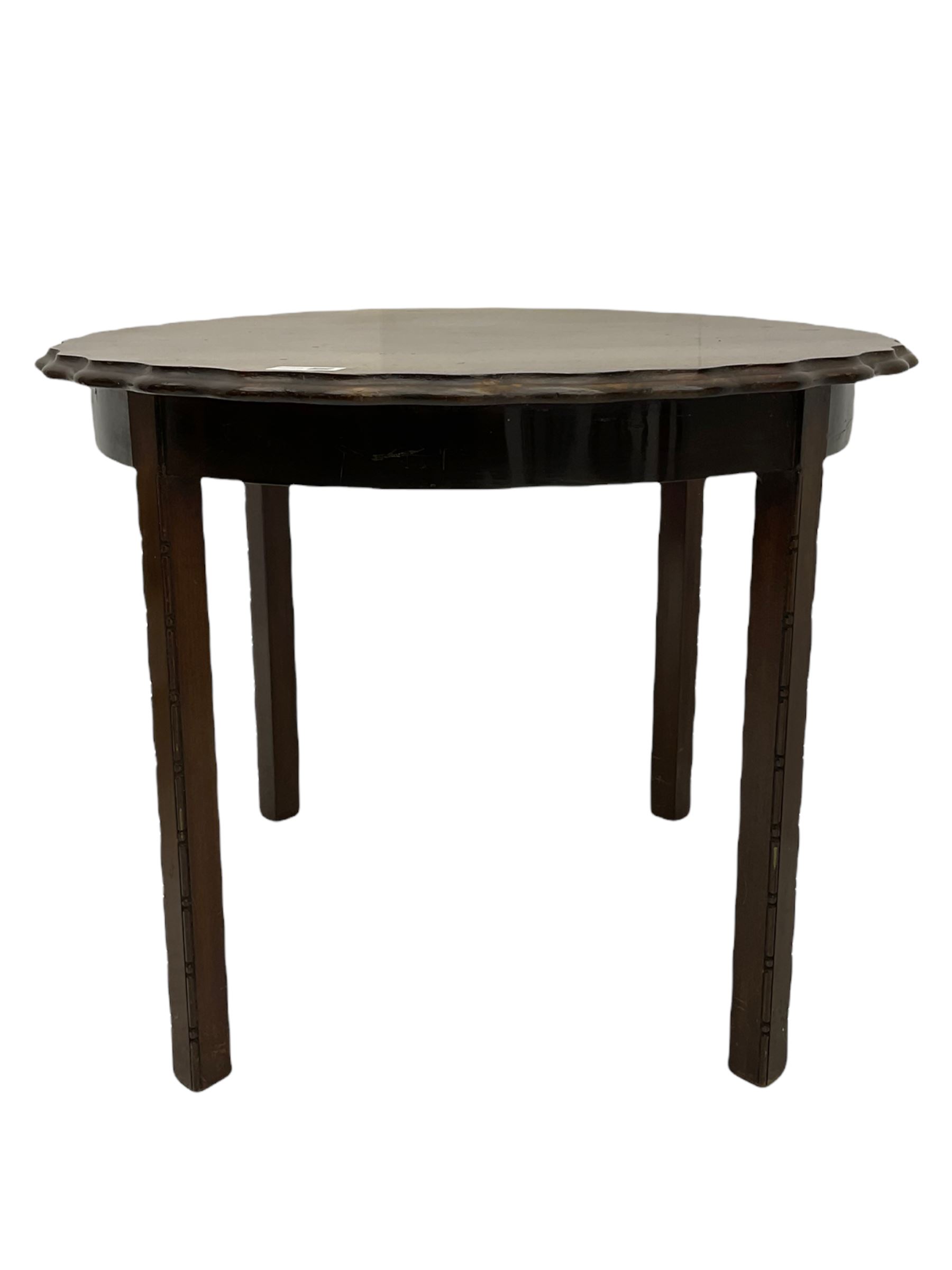 George III mahogany side table - Image 3 of 13