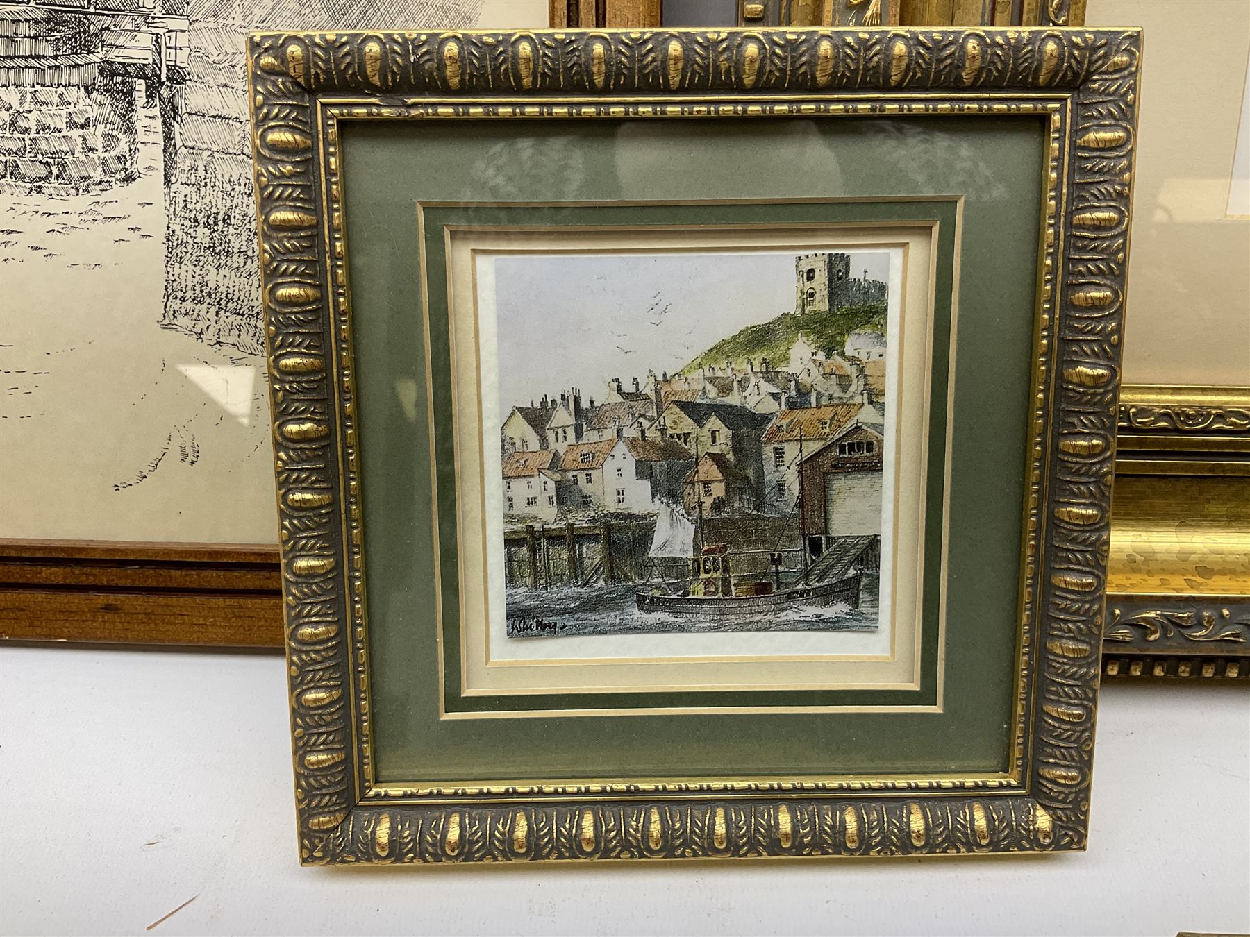 After James D Barnett (British 19th Century) limited edition colour print of Whitby - Image 5 of 10