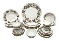 Paragon Country Lane pattern tea and dinner wares