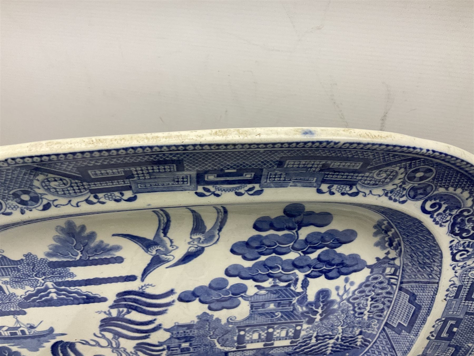 19th century and later blue and white dinner wares - Image 3 of 12