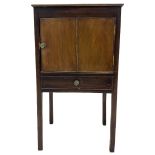 Georgian mahogany night cupboard