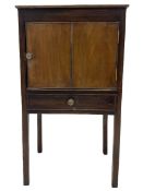 Georgian mahogany night cupboard