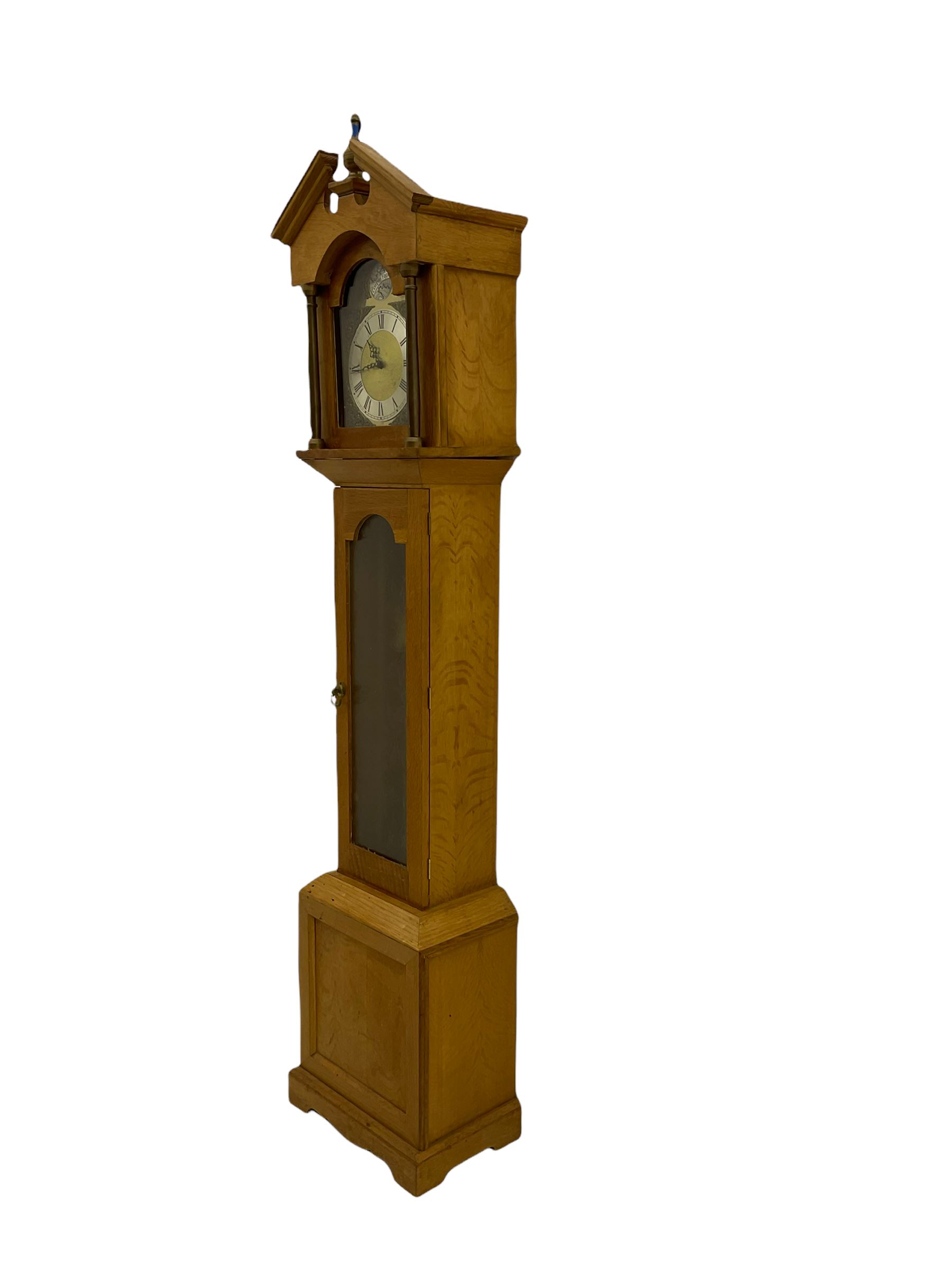 Chiming Grandmother clock - Image 3 of 4