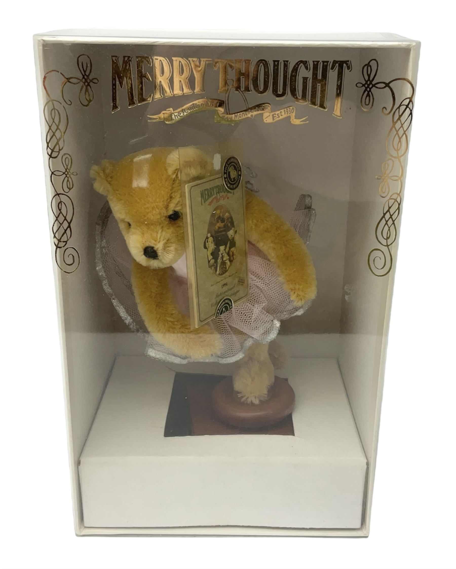 Limited edition Merrythought musical bear