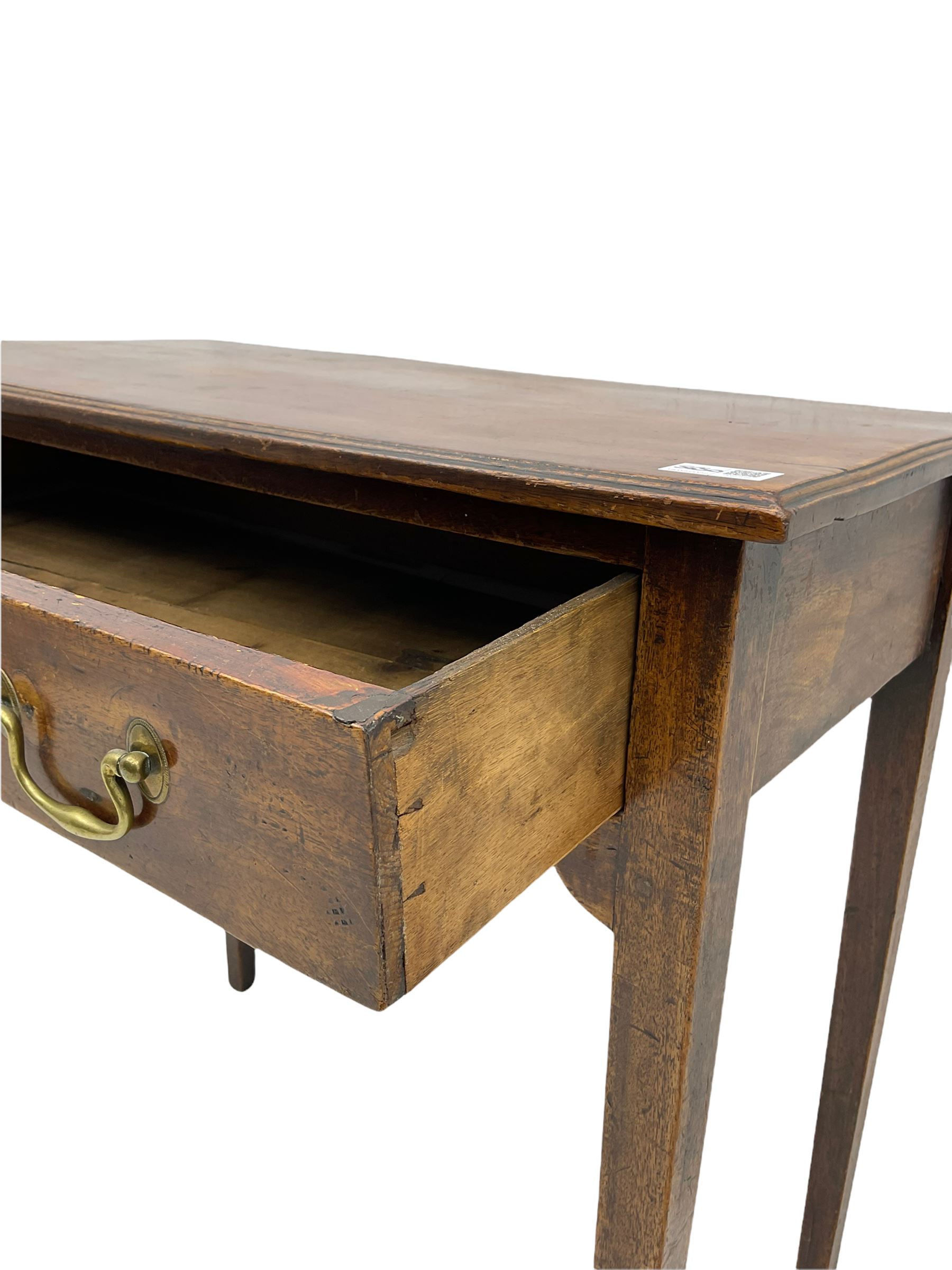 George III mahogany side table - Image 10 of 13