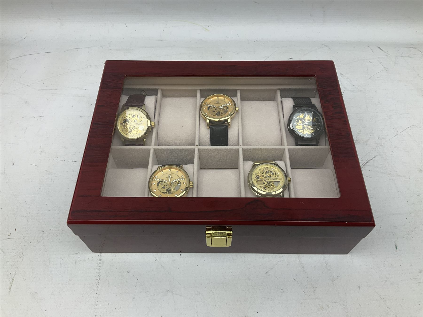 Five gents mechanical / automatic wristwatches - Image 7 of 9
