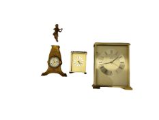 Three mantle clocks