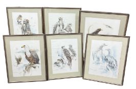 After Joan Beuche (South African 20th century) Eagles