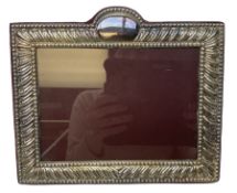 Silver plated photograph frame