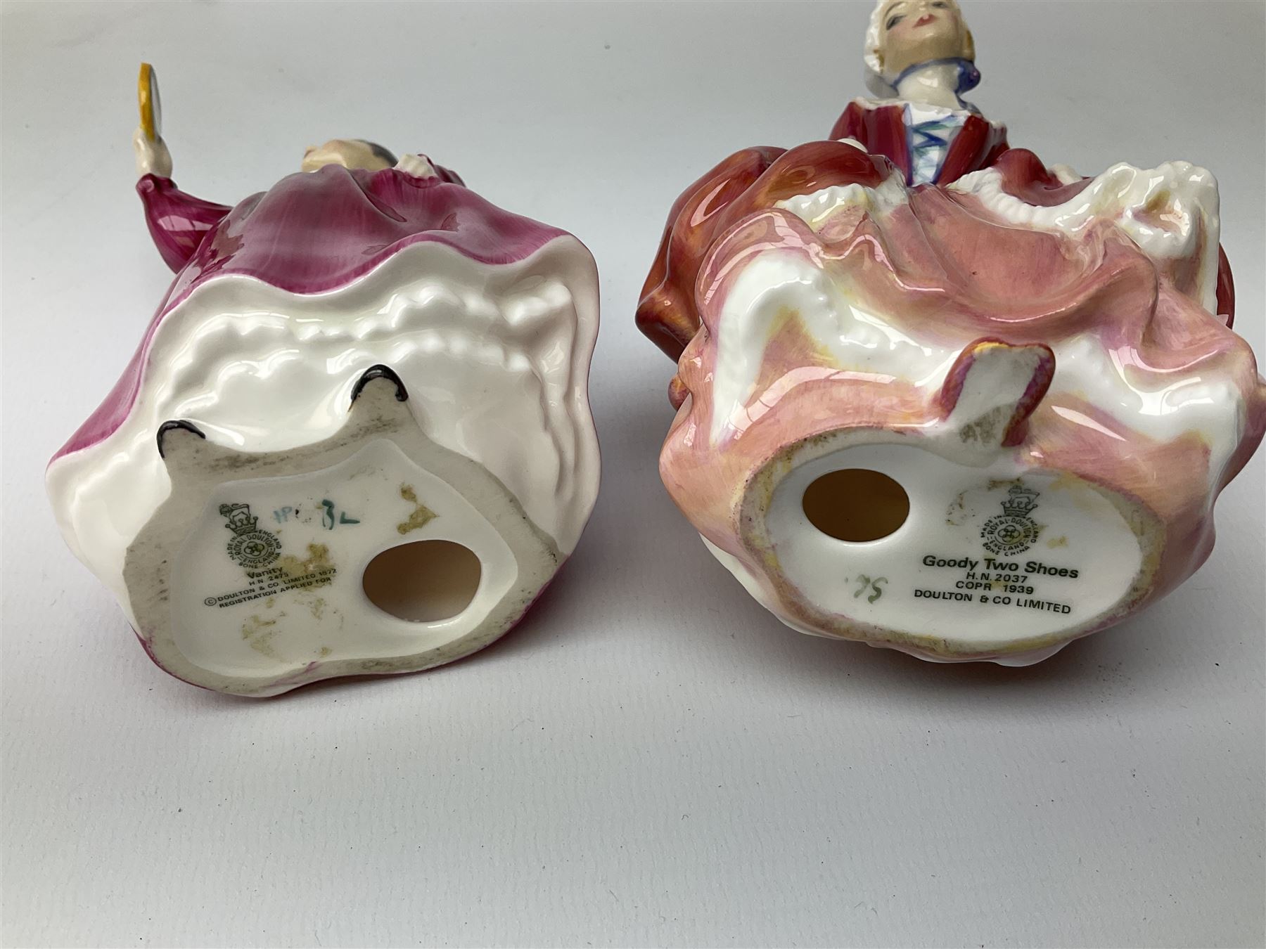 Two Royal Doulton figures comprising Vanity and Goody Two Shoes - Image 4 of 10