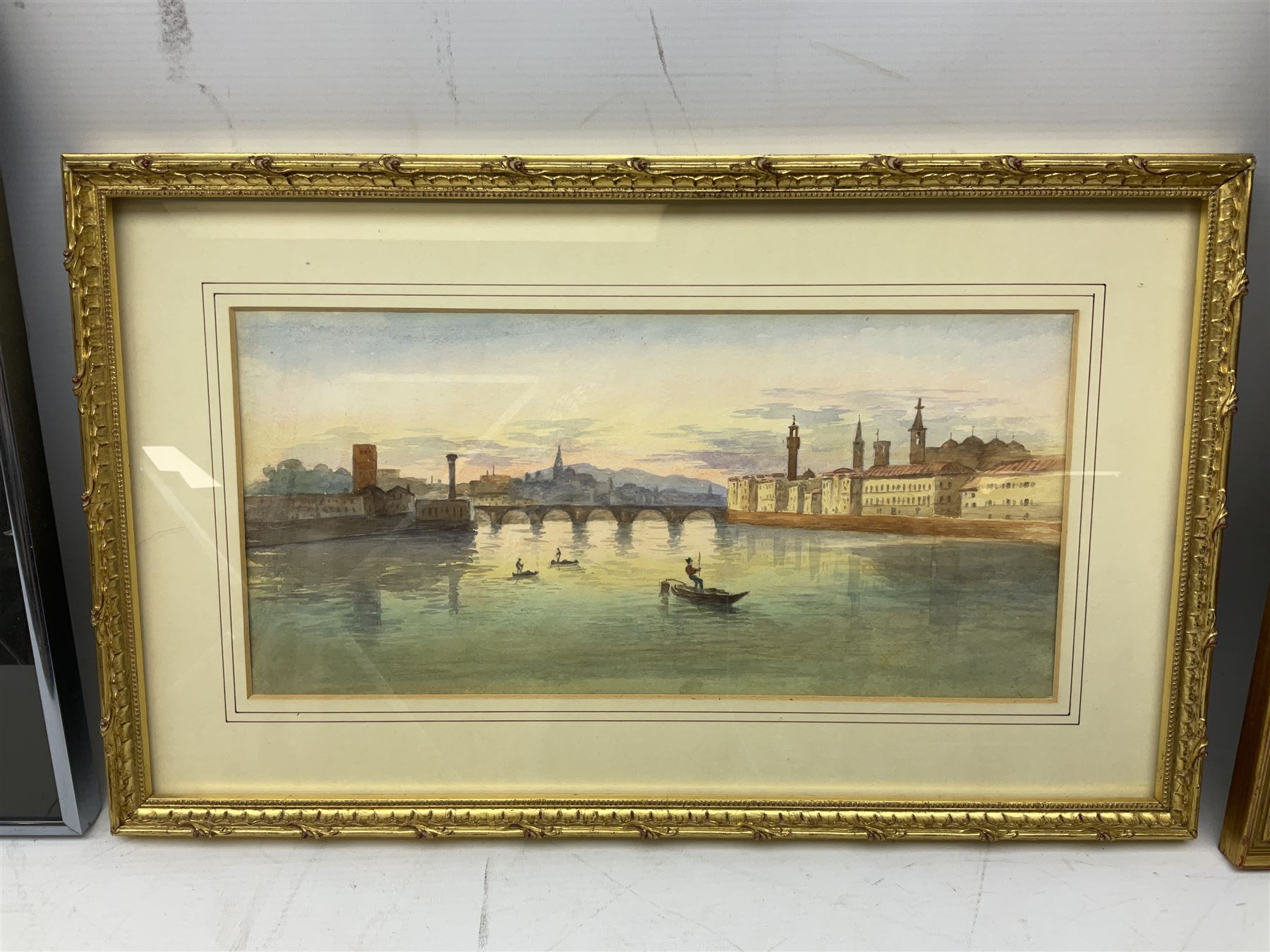 Italian school (20th century); Venetian Gondolier Scene - Image 4 of 9