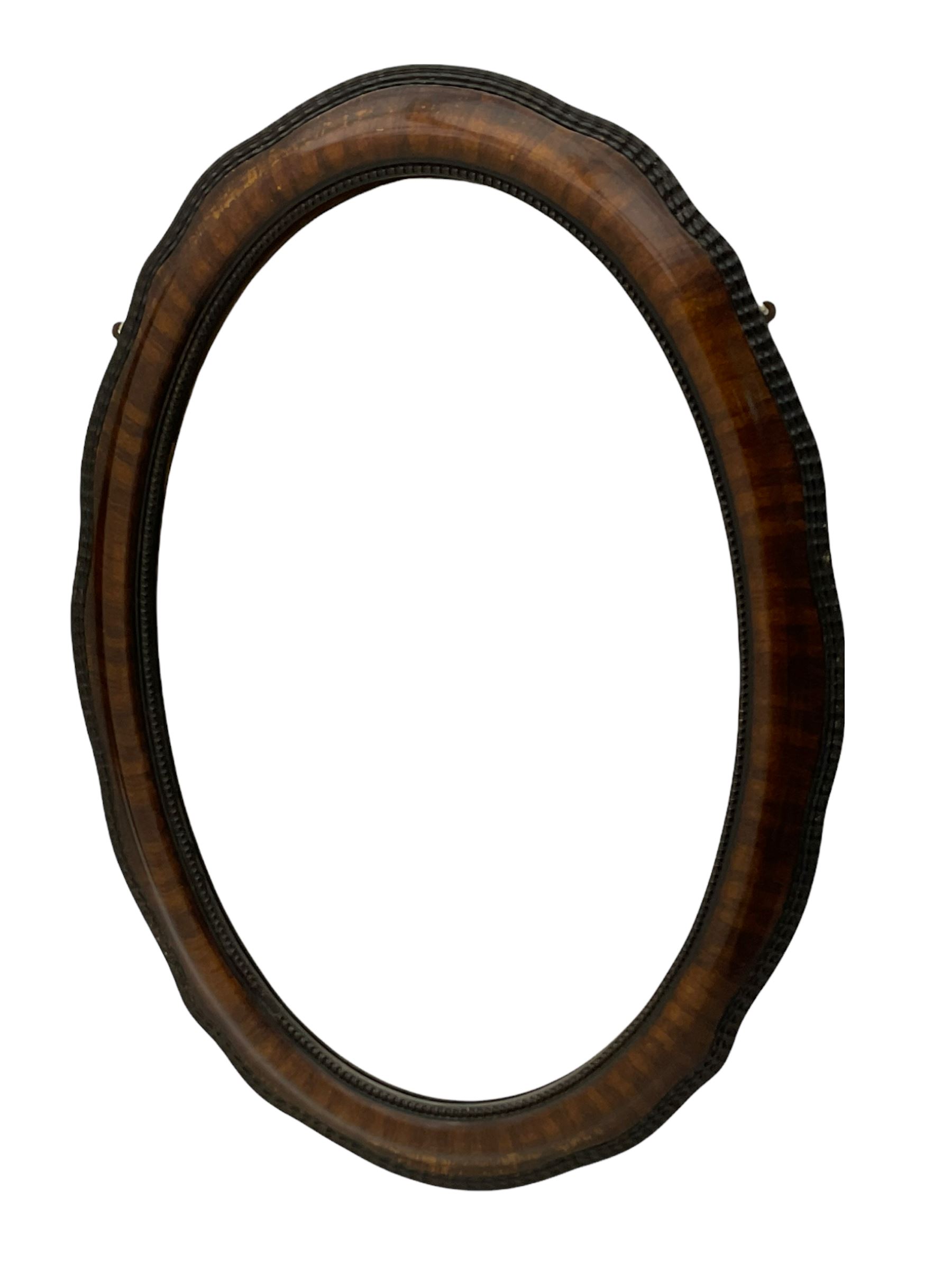 Two oval wall mirrors - Image 6 of 13