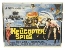 Helicopter Spies - Man from Uncle poster