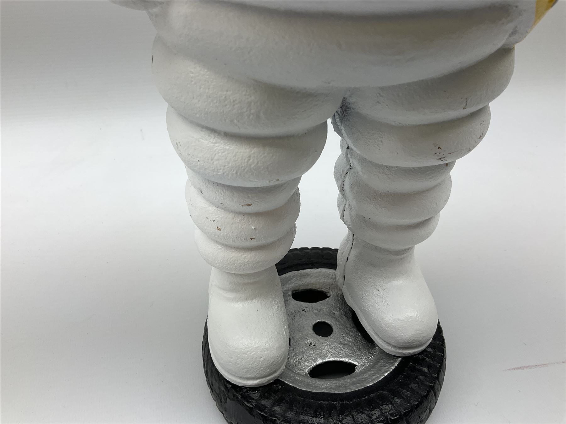 Cast iron Michelin man figure - Image 5 of 14