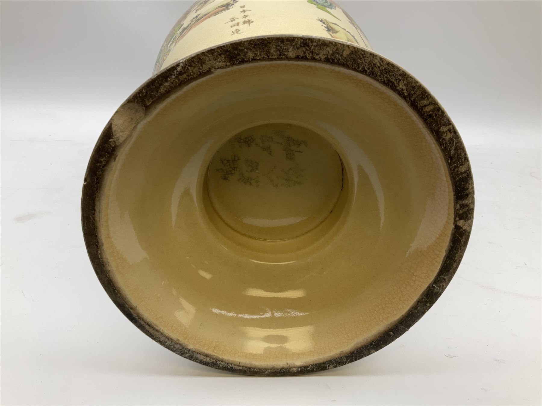 Pair early 20th Century Japanese floor vases of ovoid form - Image 30 of 31