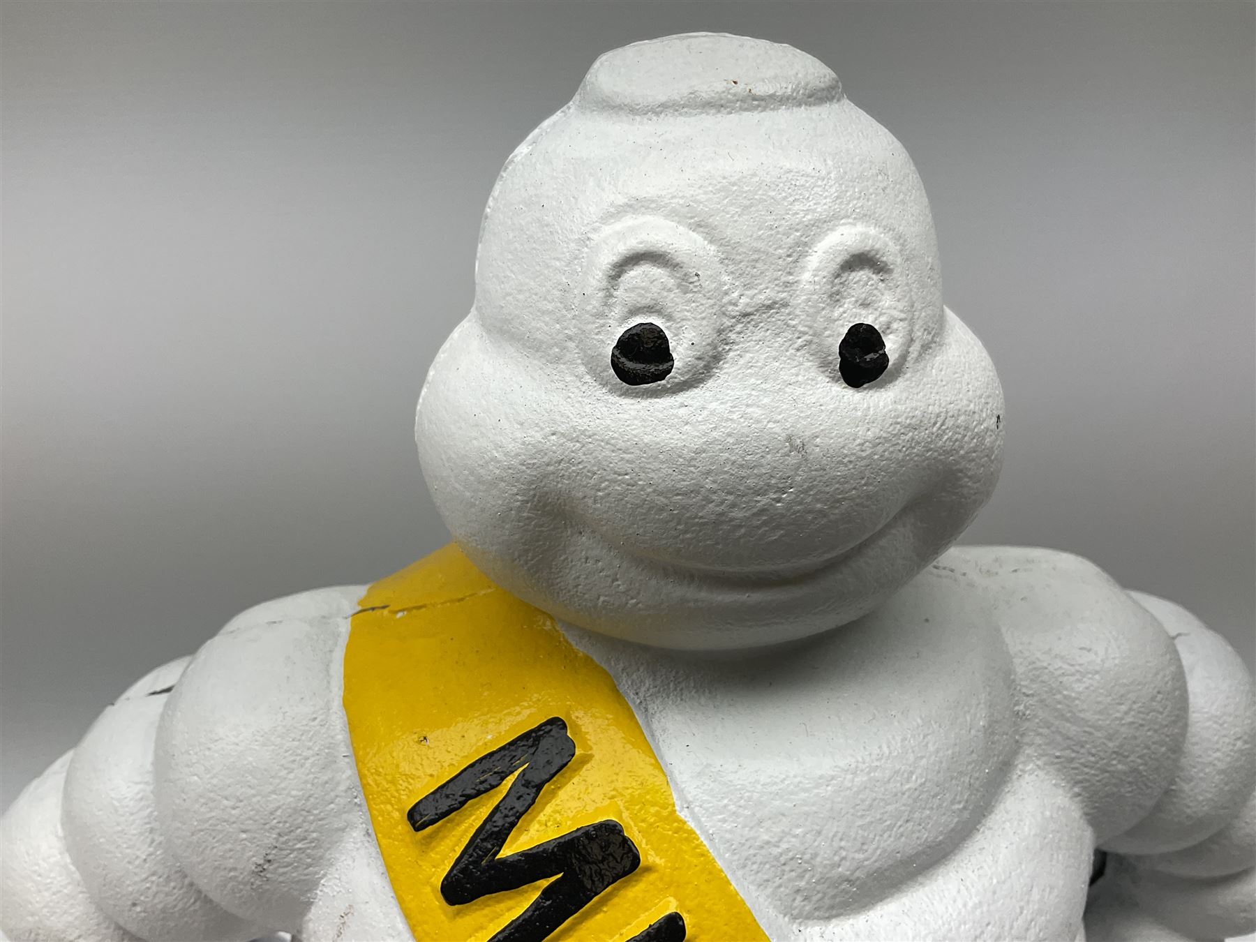 Cast iron Michelin man figure - Image 3 of 14
