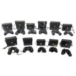 Eleven cased pairs of binoculars