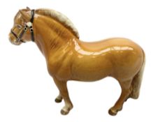 Beswick Norwegian Fjord Horse in Dun gloss