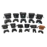 Eleven cased pairs of binoculars to include Summit 8x30