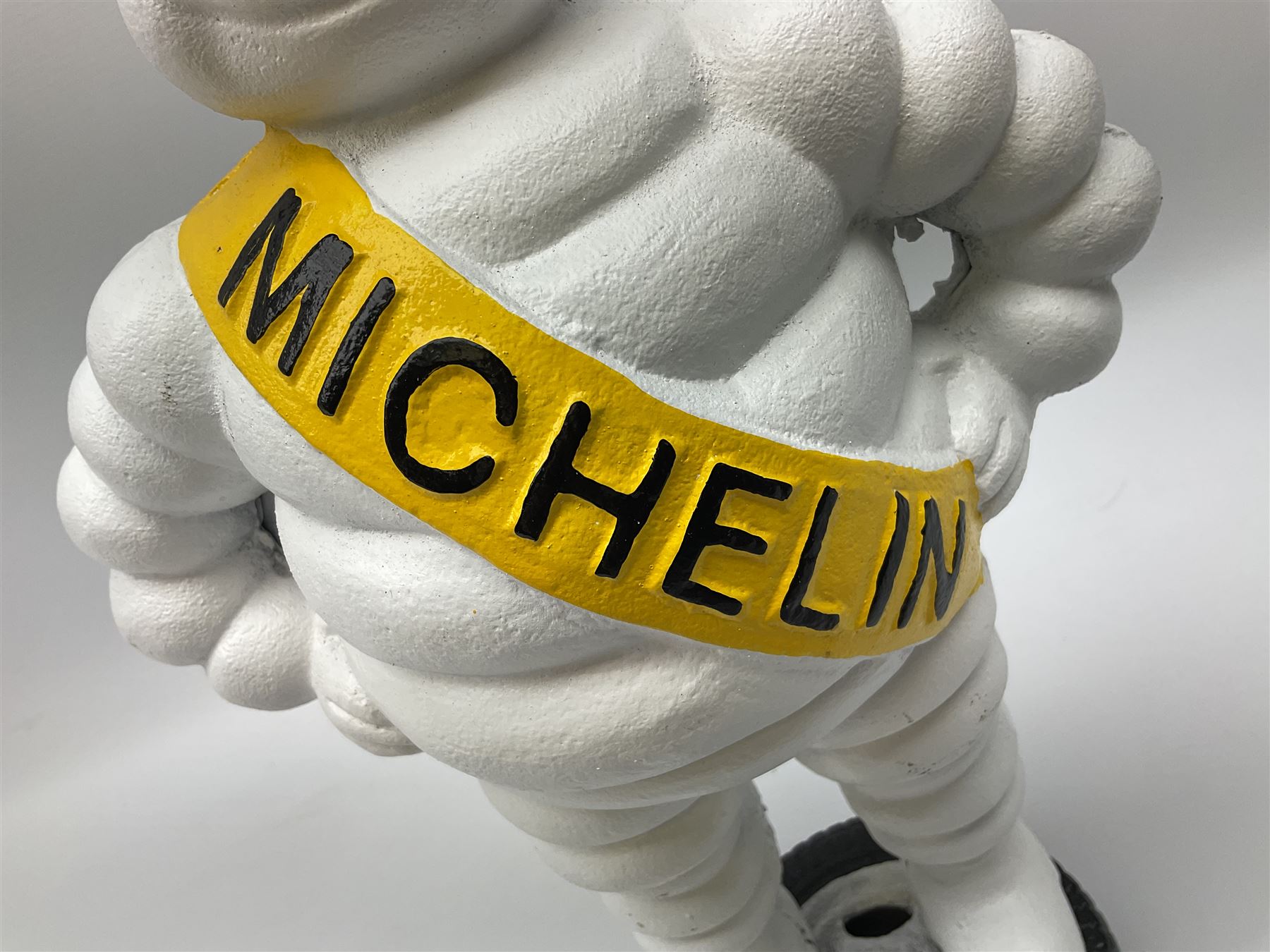 Cast iron Michelin man figure - Image 6 of 14