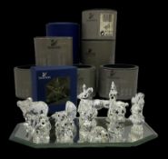 Collection of Swarovski Crsytal figures