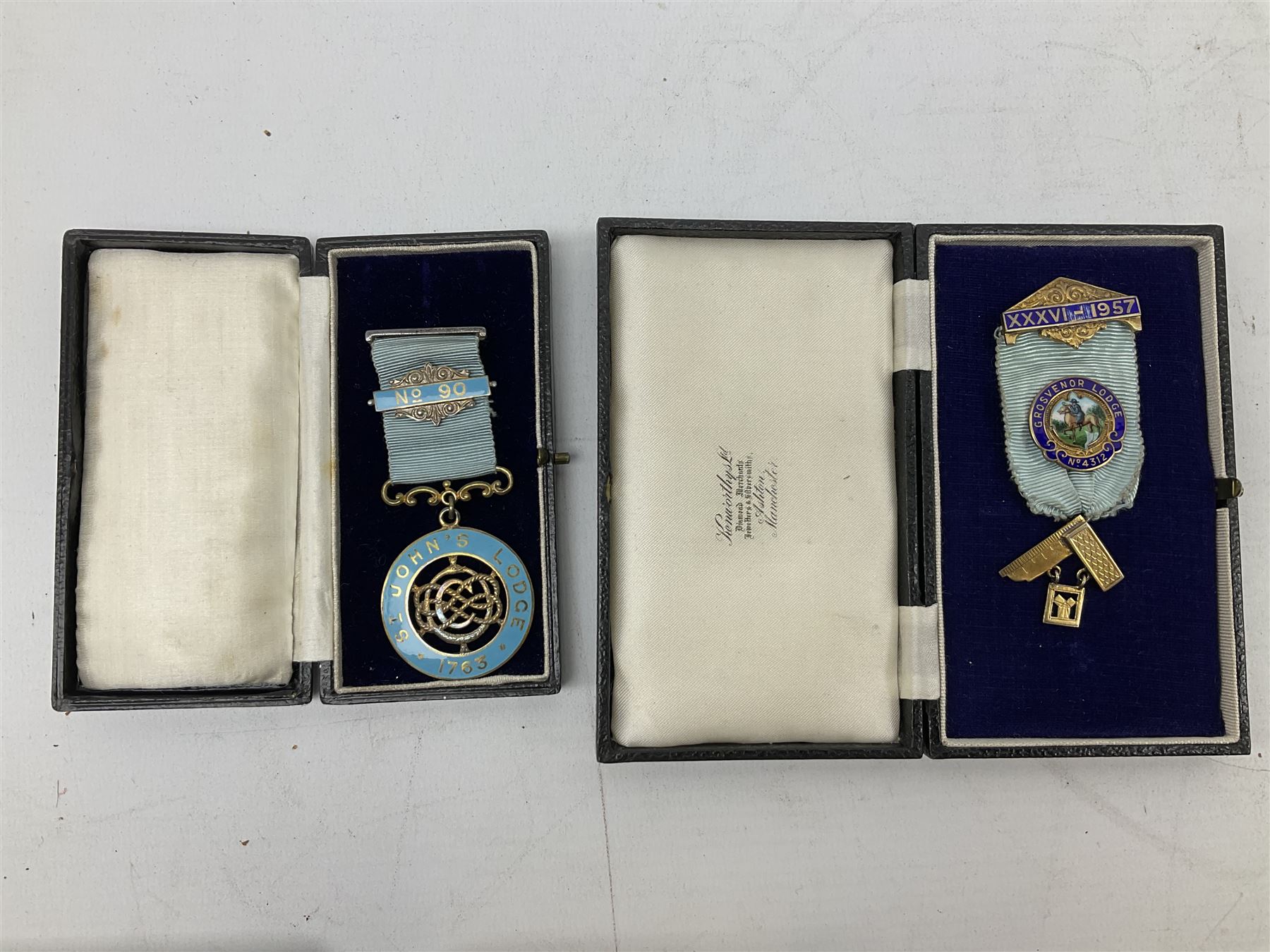 Group of predominantly Masonic Jewels of Office - Image 15 of 28