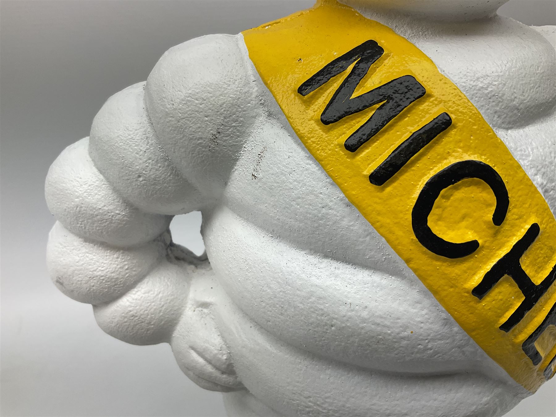 Cast iron Michelin man figure - Image 4 of 14
