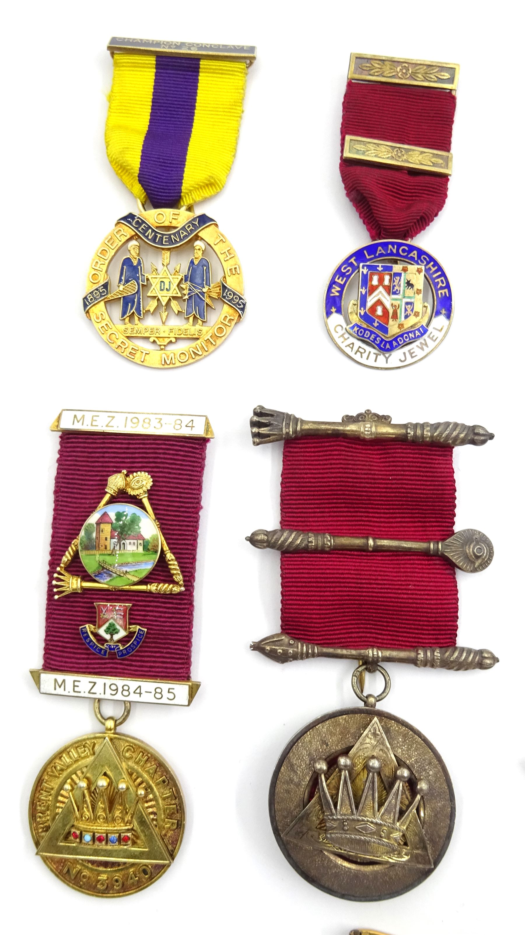 Thirteen Masonic and similar jewels / medals - Image 2 of 5