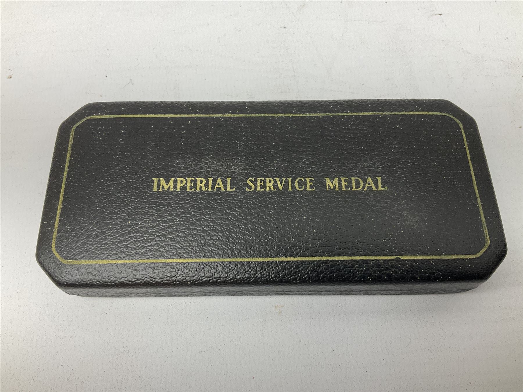 Case engraved Imperial Service Medal for civilian Ethel Barker - Image 9 of 10